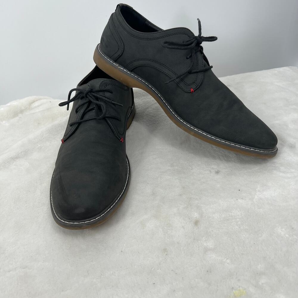JOUSEN Milan Black Oxford Lace Up Dress Shoes 12   Office  Teacher  Professional